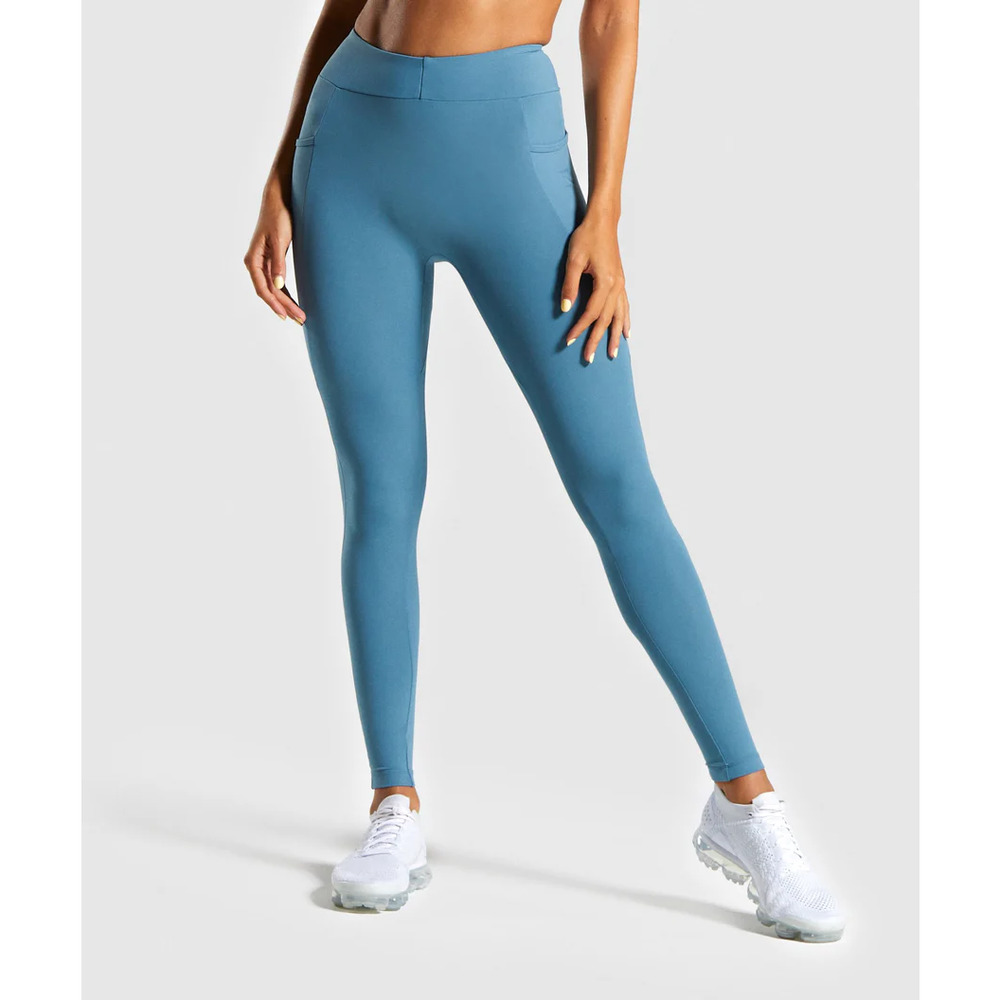 Gym Shark Smokey Teal Sculpt Leggings size XS